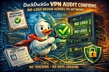 DuckDuckGo VPN Audit Confirms No-Logs Design Across Its Network