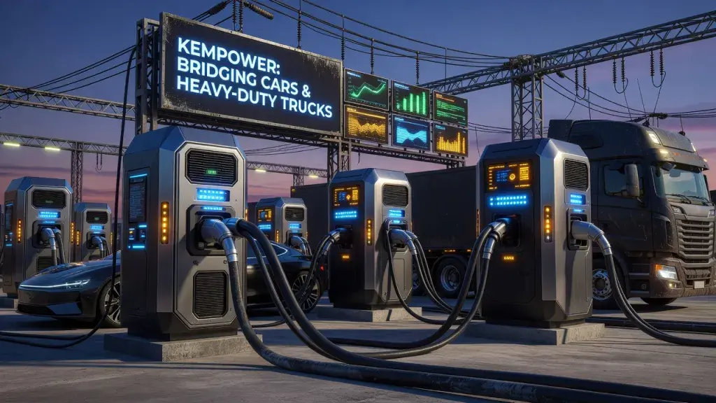 Kempower's New Charger Bridges Cars and Heavy-Duty Trucks